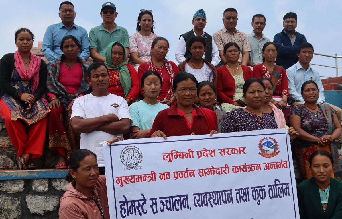 पाल्पाको ‘जन्तीलुङ्ग र मरामकोट’ लाई ‘होमस्टे’ गन्तव्य बनाइँदै