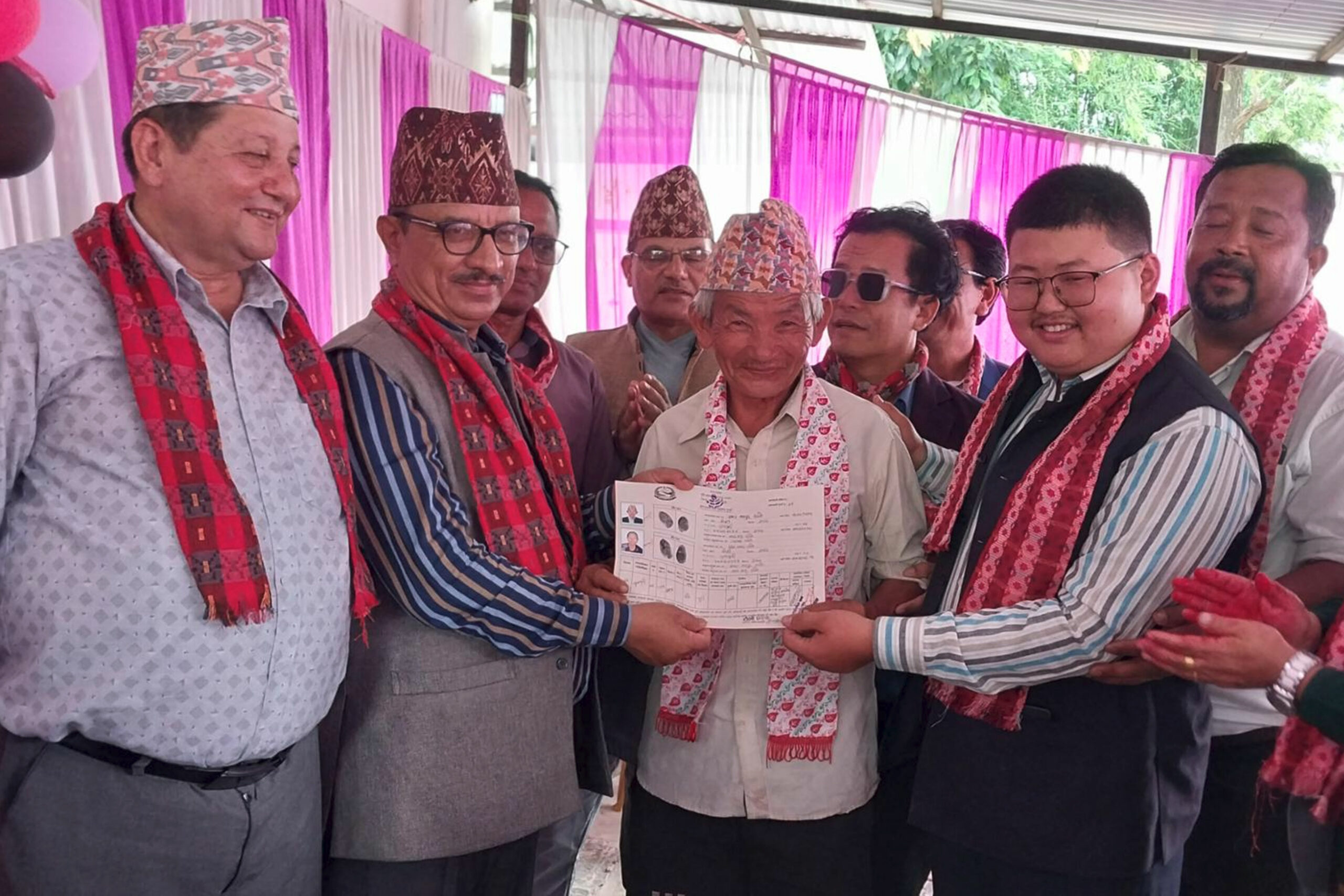 चुलाचुलीवासीलाई जग्गाधनी पुर्जा