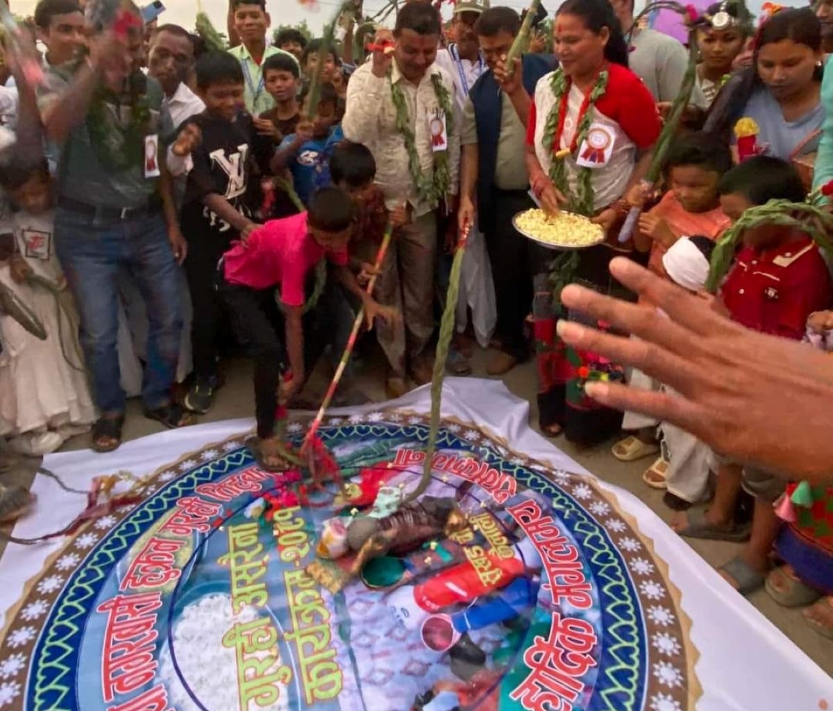 थारु समुदायले आज मौलिक पर्व ‘गुरही’ मनाउँदै