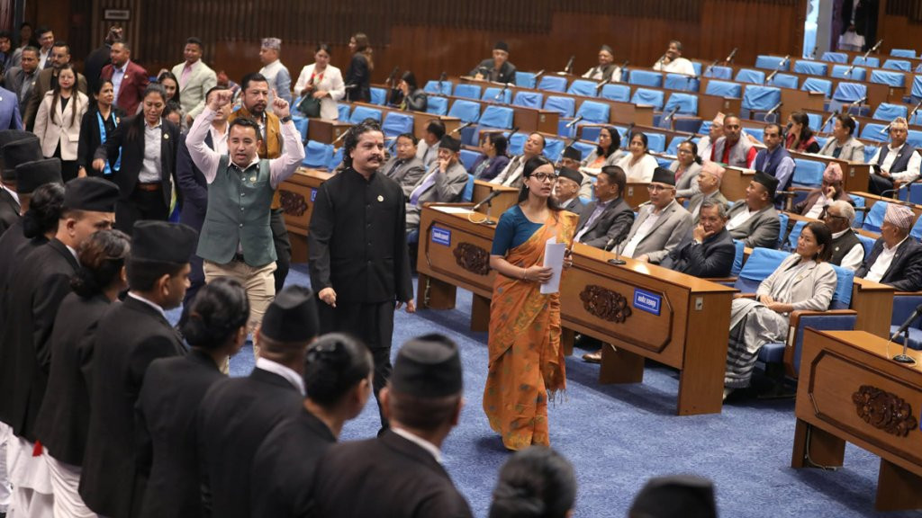 राप्रपा र रास्वपाले गरे संसद वैठक बहिष्कार