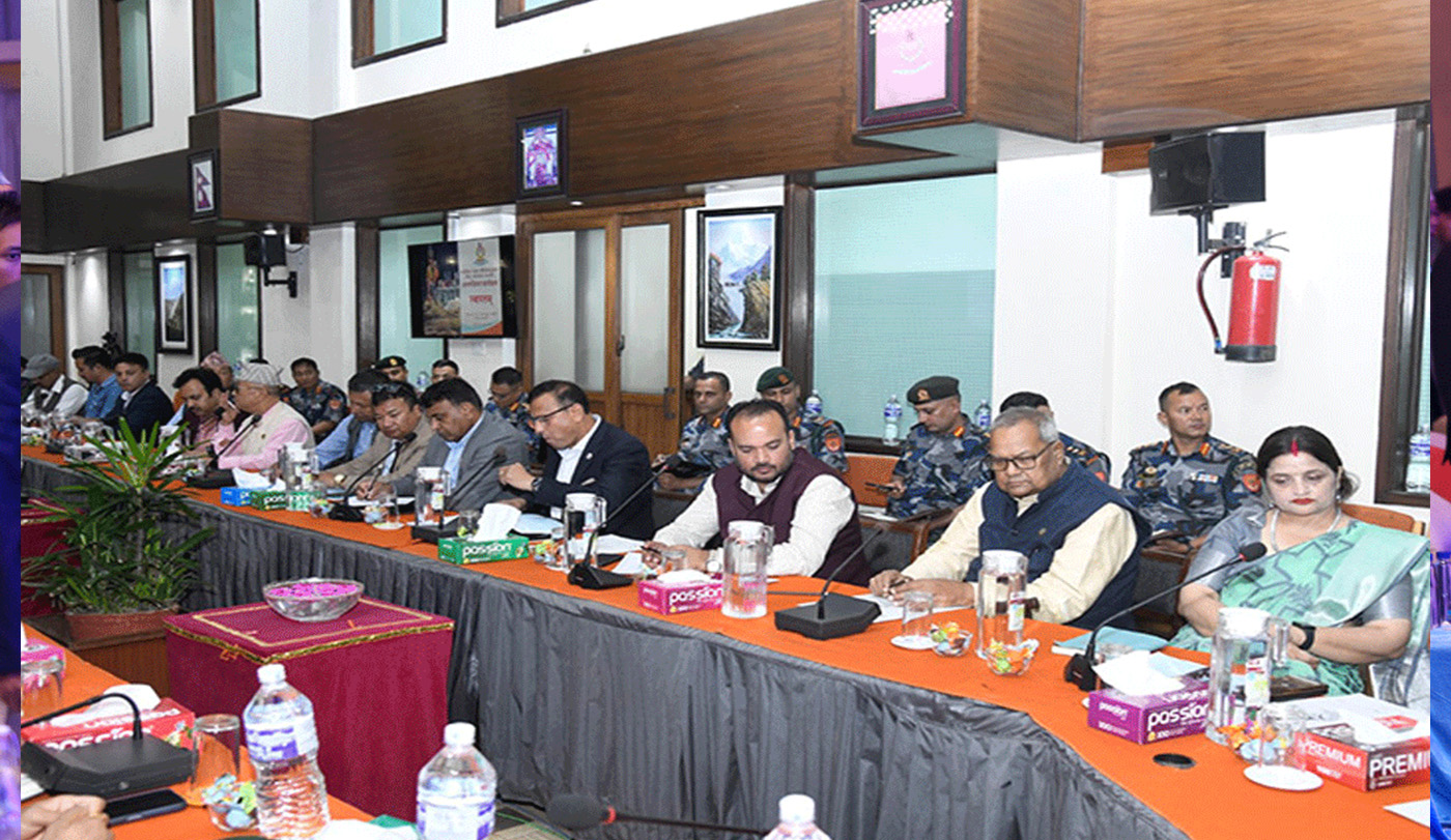 विपद् व्यवस्थापनका लागि सहकार्य र समन्वय गर्नुपर्नेमा जोड