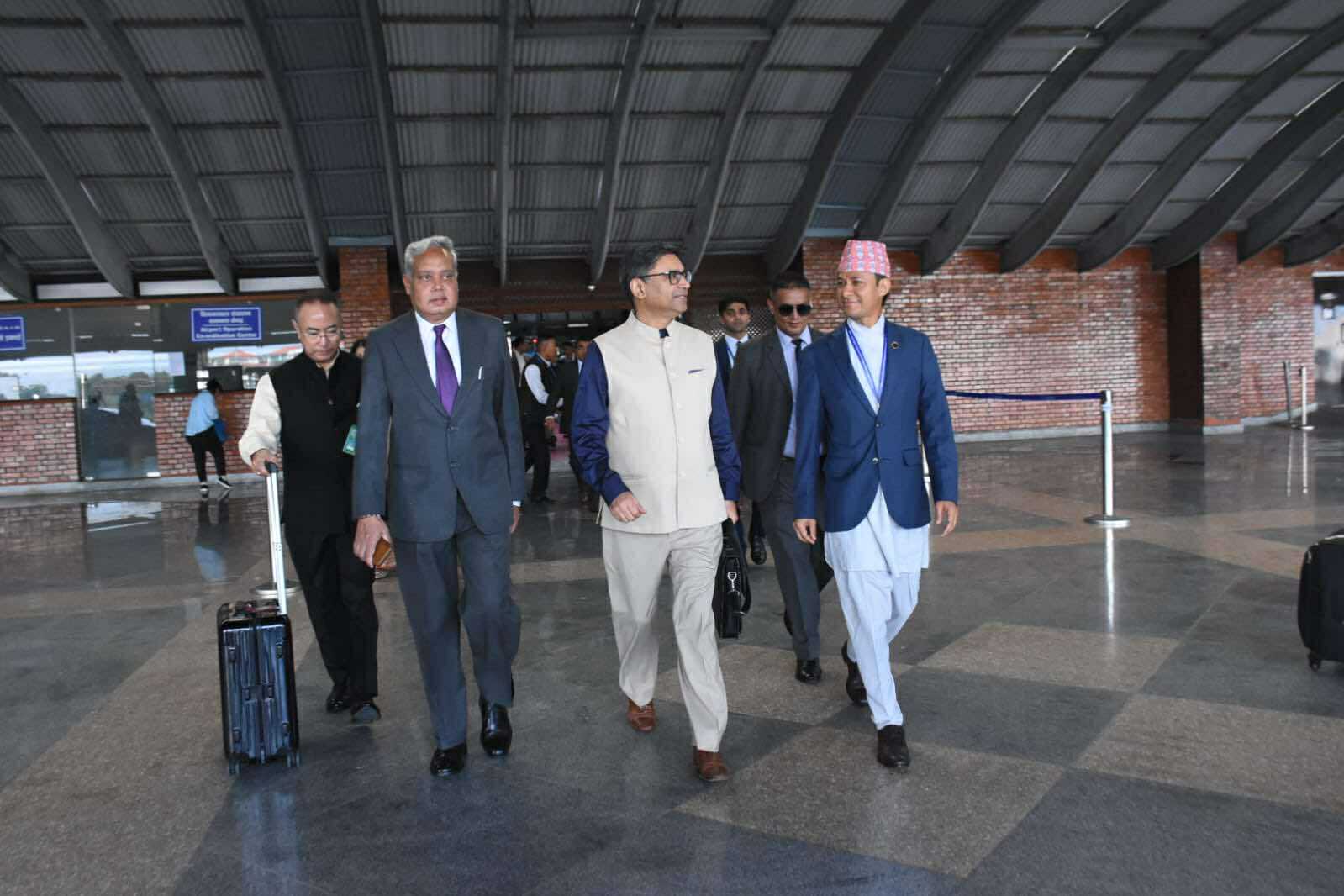 भारतीय विदेश सचिव काठमाडौं आइपुगे