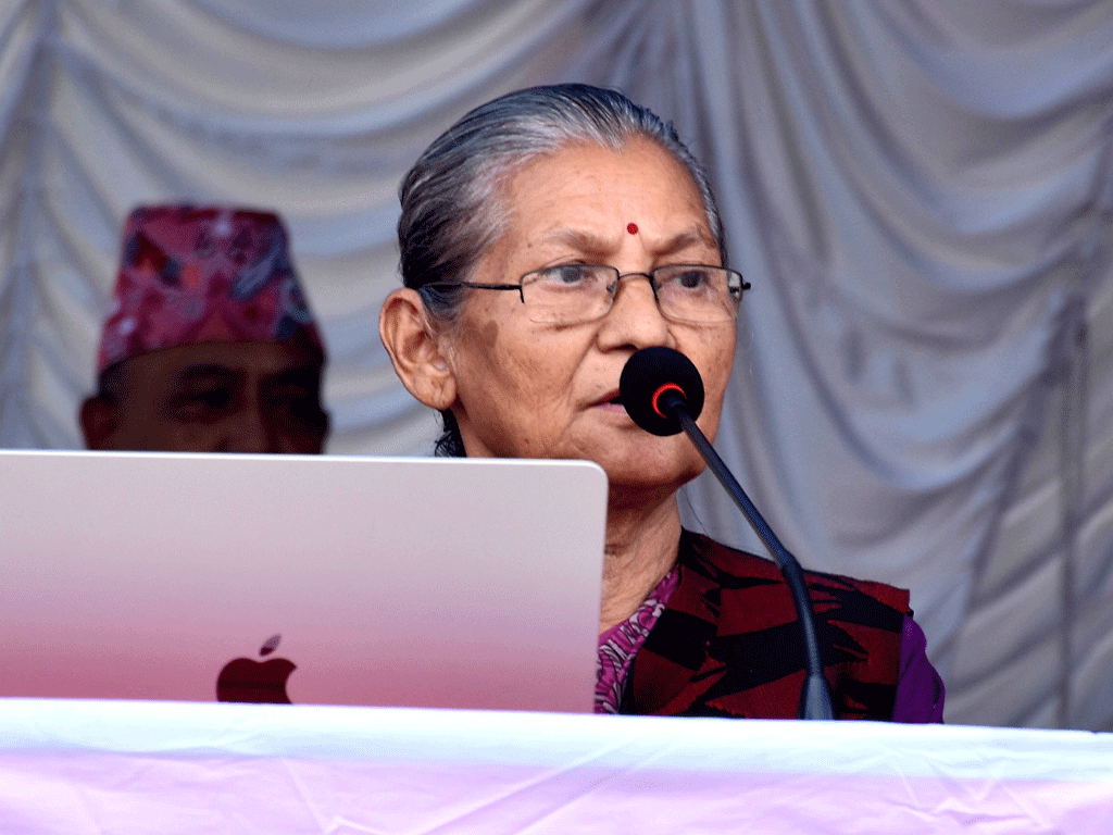 ‘शोकलाई शक्तिमा बदल्दै अगाडि बढ्नुपर्छ’ : अष्टलक्ष्मी शाक्य