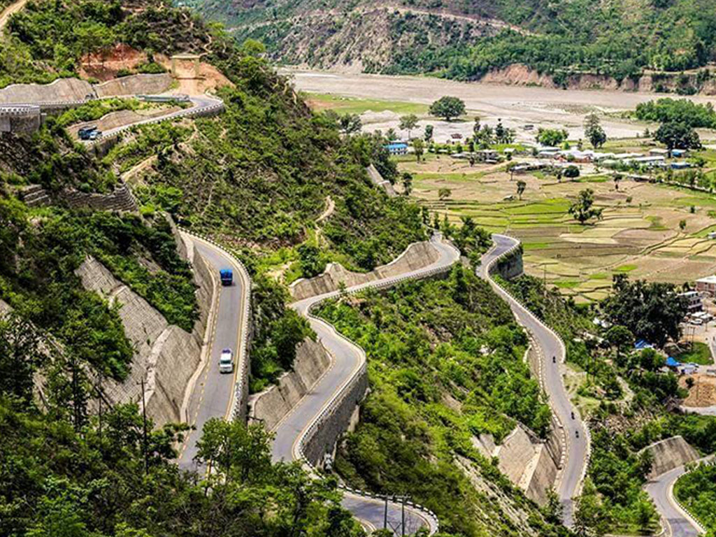 क्षतिग्रस्त बिपी राजमार्गमा स्थायी पुनःनिर्माण सुरु