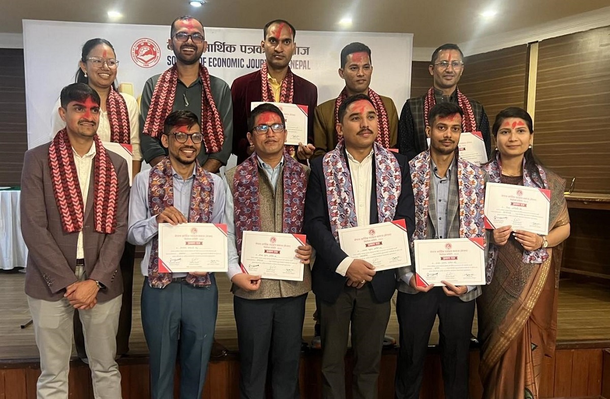 आर्थिक पत्रकारहरूको संस्था सेजनको अध्यक्षमा भट्टराई, महासचिवमा बस्नेत