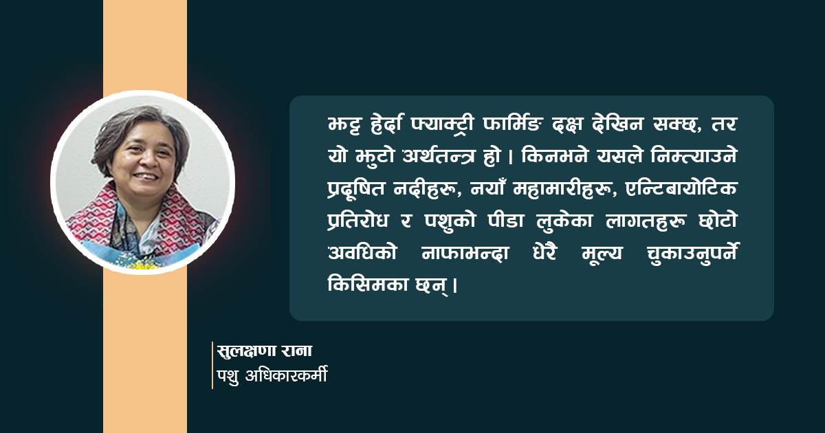 फ्याक्ट्री फार्मिङ गर्नु यसकारण गलत छ 