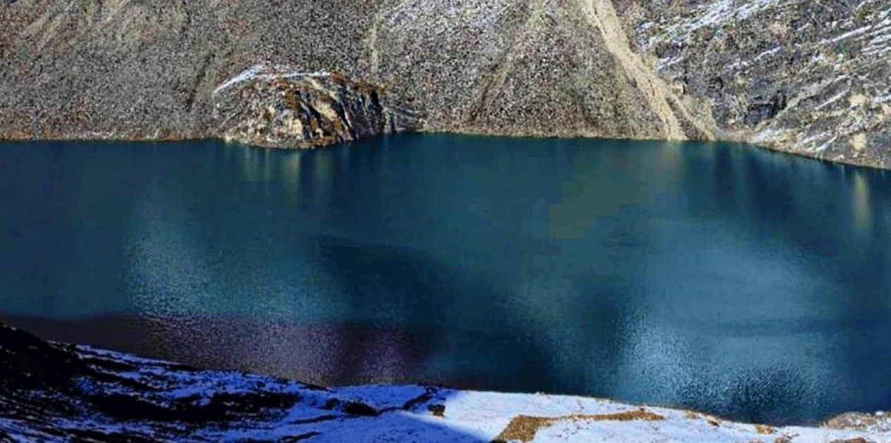 पर्यटकको आकर्षक केन्द्र बन्दै जुम्लाको ‘आकासे ताल’