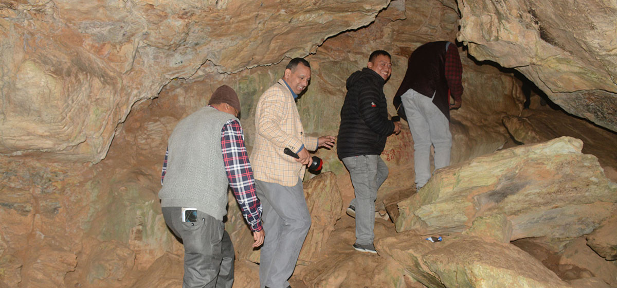 सिद्धगुफाको प्रवर्द्धन गर्दै बन्दीपुर
