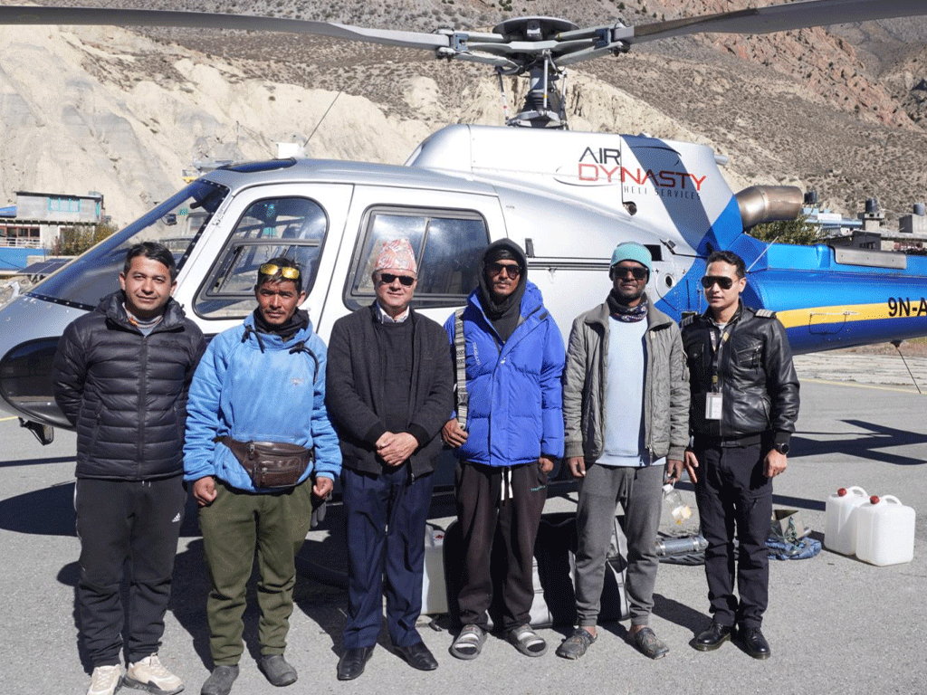 छार्का भेरोलमा अलपत्र परेका दुई पर्यटकको उद्धार