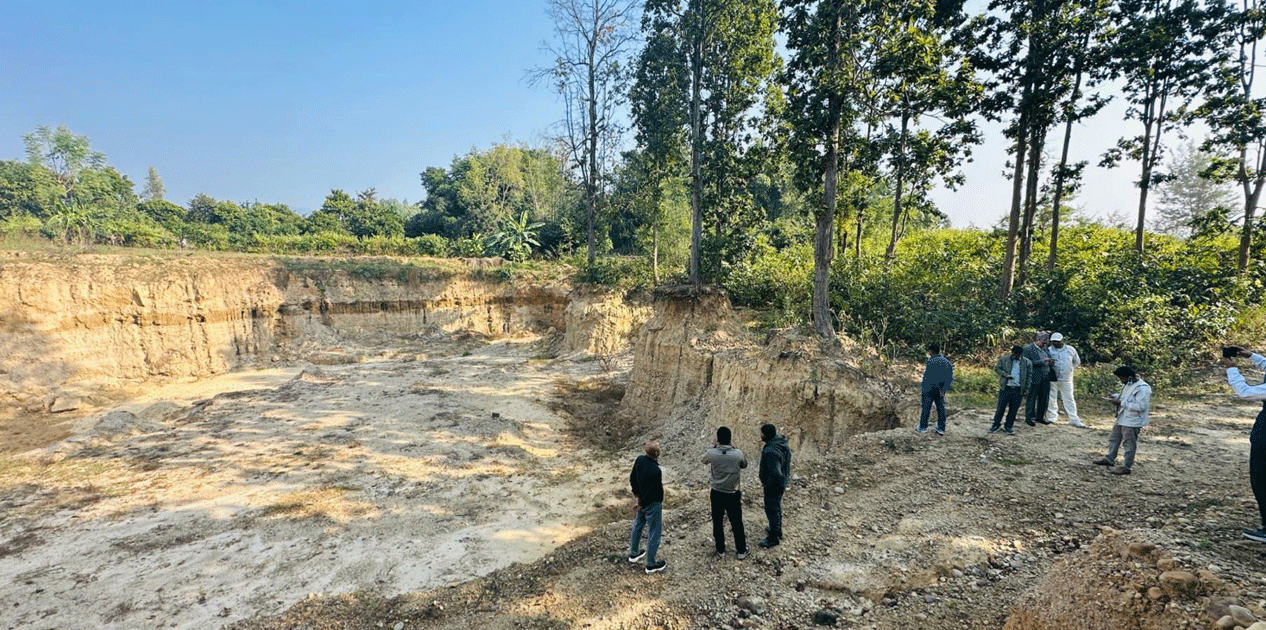 चुरे क्षेत्रको अवैध उत्खनन रोक्न अनुगमन