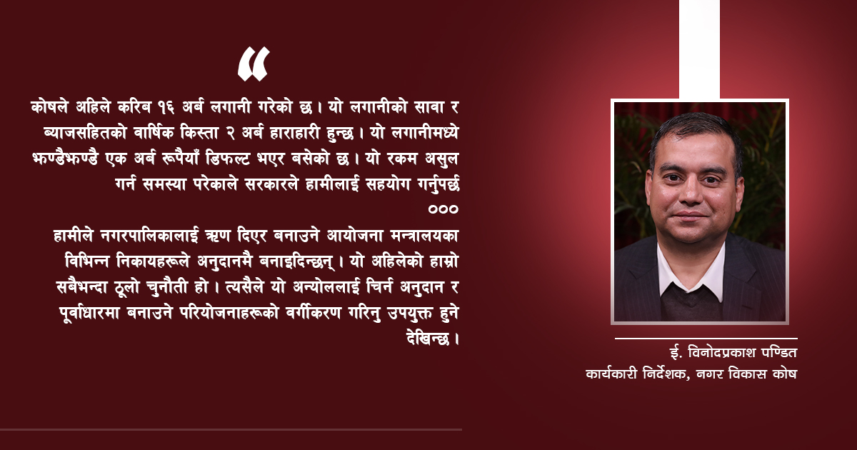 ऋण दिएर सहर बनाउने रहर