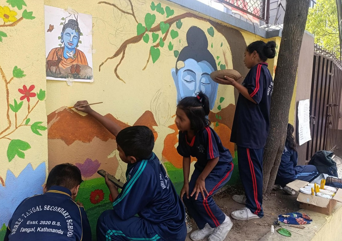 कला सिर्जनामा तिखारिँदै विद्यार्थीका क्षमता