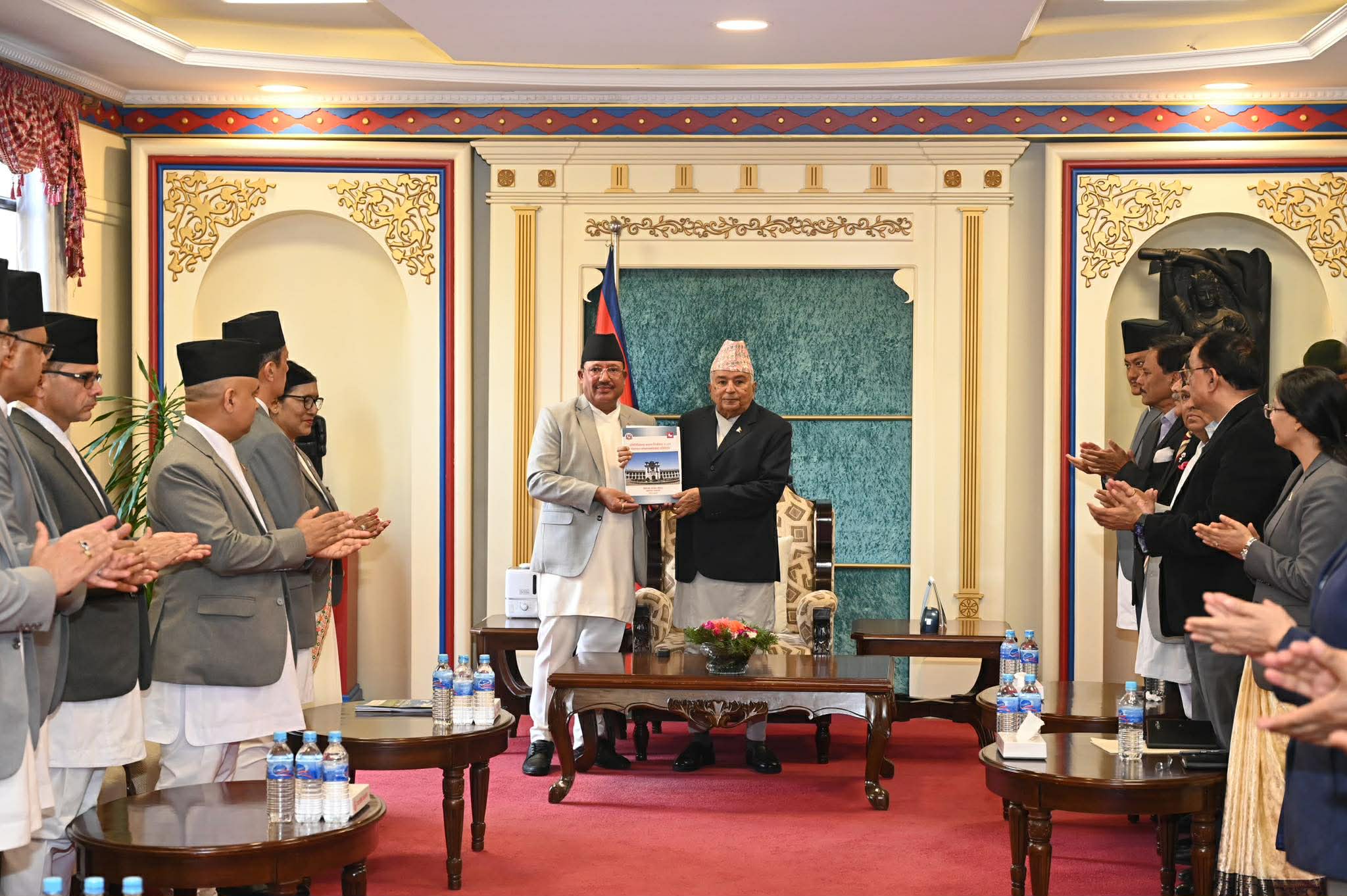 स्वच्छ र भयरहित वातावरणमा निर्वाचन सम्पन्न गरेकामा आयोगलाई धन्यवादः राष्ट्रपति