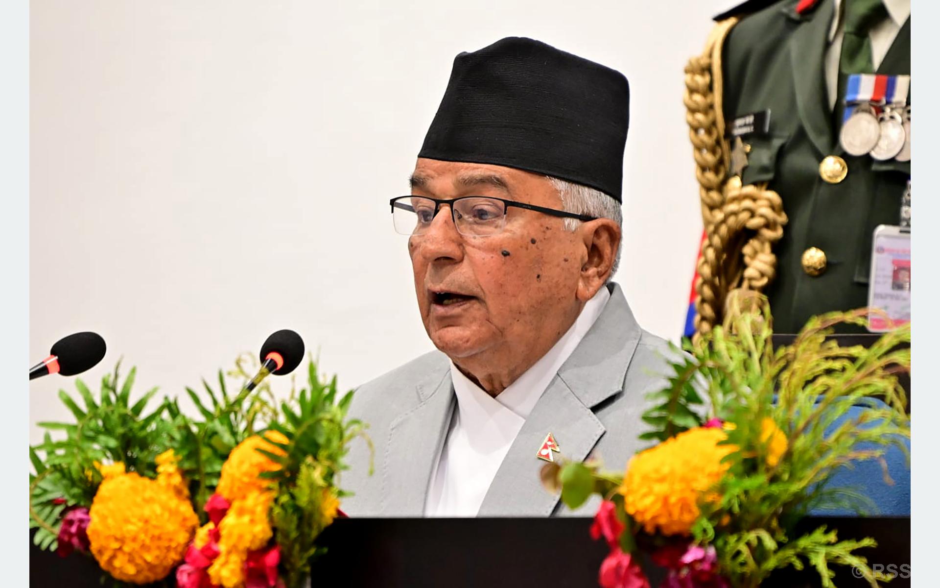 ‘हिमाली वातावरणको संरक्षण आजको आवश्यकता हो’ : राष्ट्रपति पौडेल