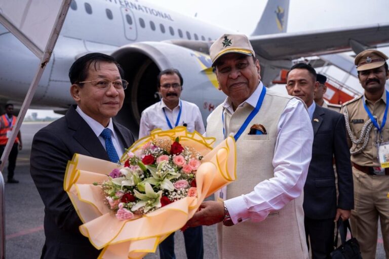 म्यान्माका राष्ट्रपति मिन आङ ह्लाइङ भारतको पाँच दिने भ्रमणमा