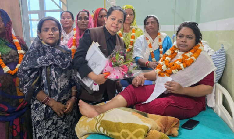 सरकारसँग पाँचबुँदे सहमतिपछि २३ औँ दिनमा तोडियो अधिकारकर्मी रूबी खानको अनशन