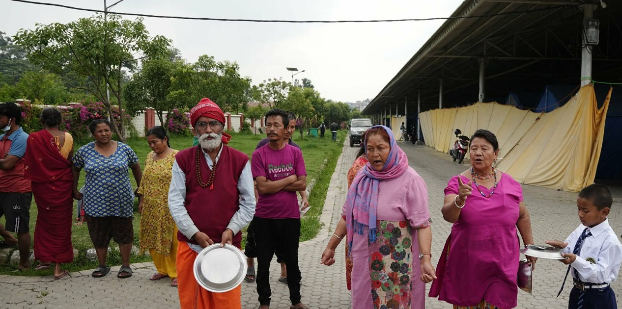 सुकुमबासीलाई होल्डिङ सेन्टर खाली गर्न एक साता म्याद थप