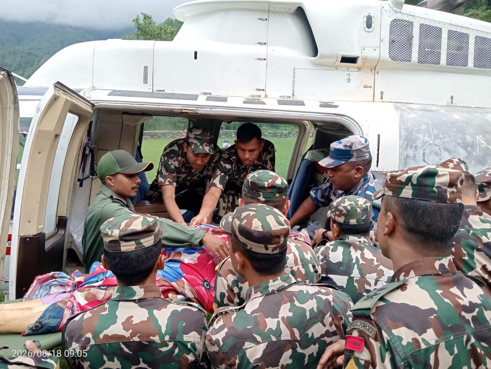 भोटेकोशी बाढी : खोज तथा उद्धारमा १३ हजारभन्दा बढी सुरक्षाकर्मी परिचालन, १ हजार ९७६ जनाको उद्धार
