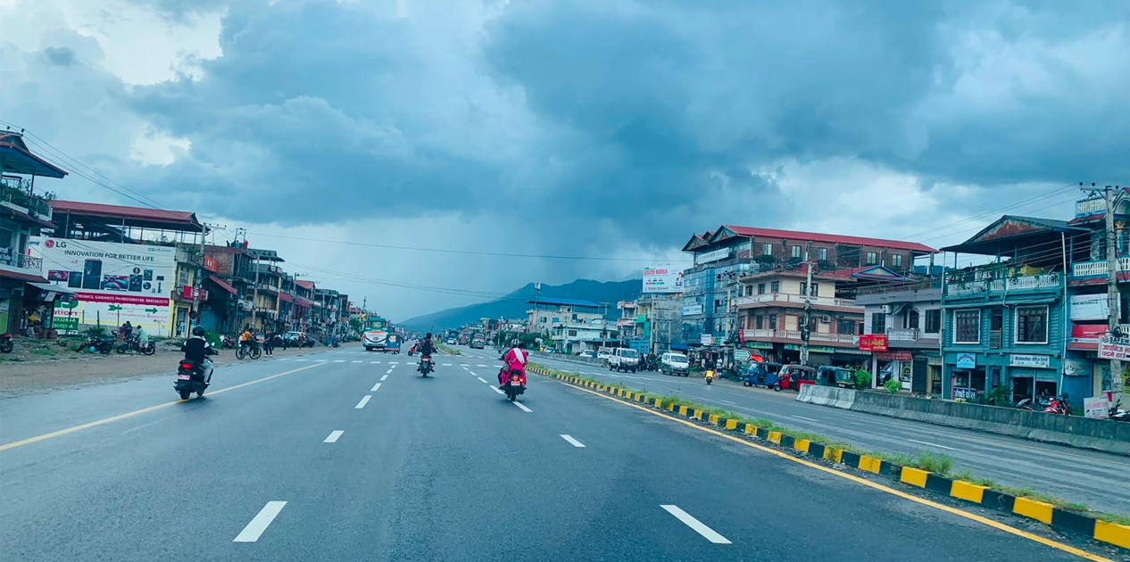नारायणगढ-बुटवल सडक विस्तार अन्तिम चरणमा: अब दुई घण्टामा नारायणगढदेखि बुटवल