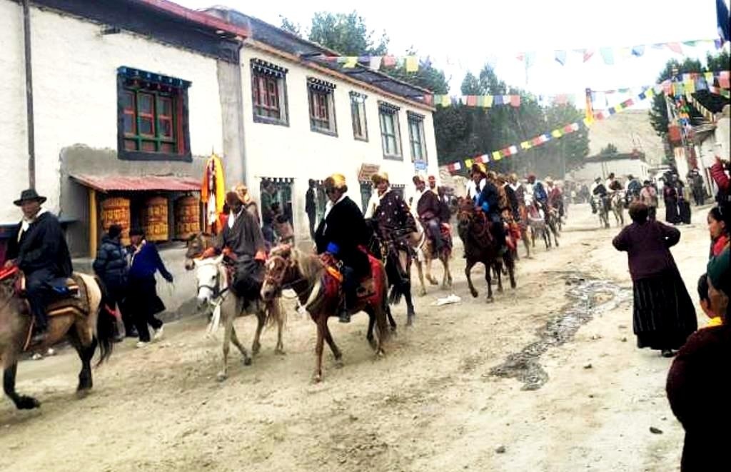 मुस्ताङको खिंगामा सुरु भयो उत्पादन बढाउन मनाइने ‘यार्तुङ पर्व’