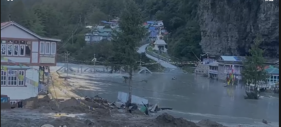मर्स्याङ्दी नदीमा पानीको बहाव सामान्य बन्दै
