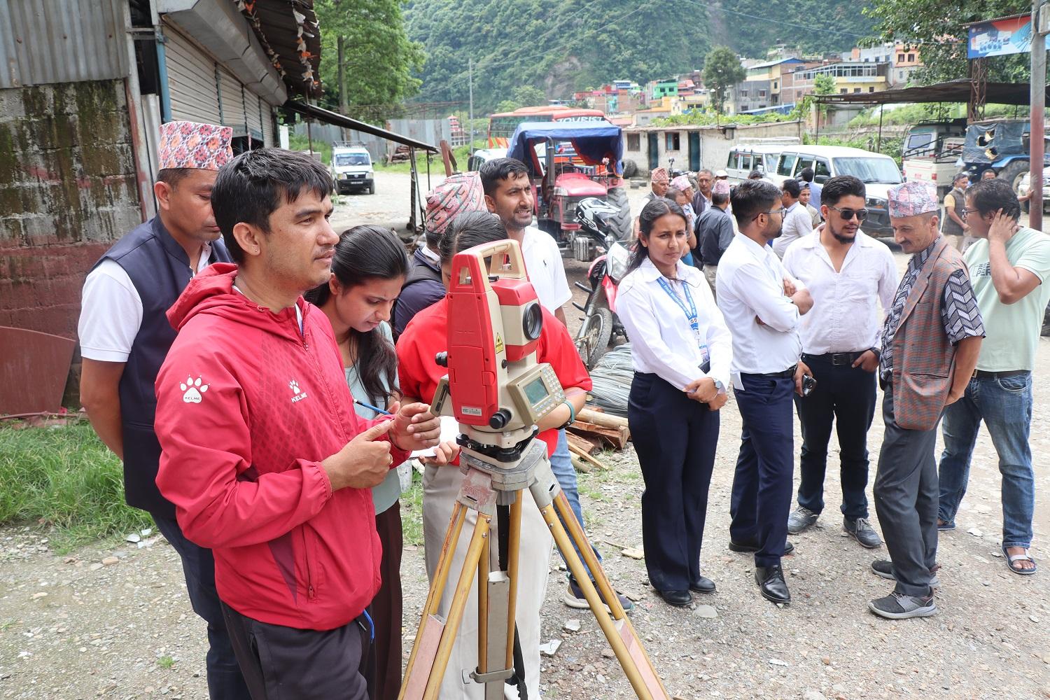 जलजलामा सुकुम्वासी र अव्यवस्थित बसोबासीका लागि जग्गा नाप जाँच थालियो