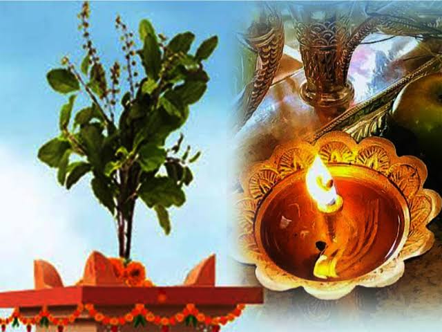 कात्तिक स्नान, तुलसी पूजा र आकाशदीपदान आजदेखि सुरु