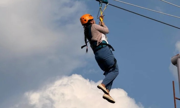 रेसुङ्गामा जिपलाइन र स्काई साइक्लिङको अन्तिम परीक्षण सफल