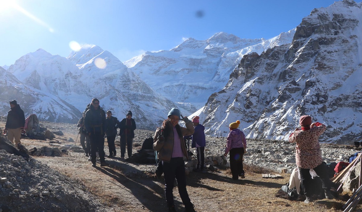 अर्नब चक्रवातको प्रभाव : कञ्चनजङ्घा क्षेत्रमा पर्यटकको यात्रा प्रभावित